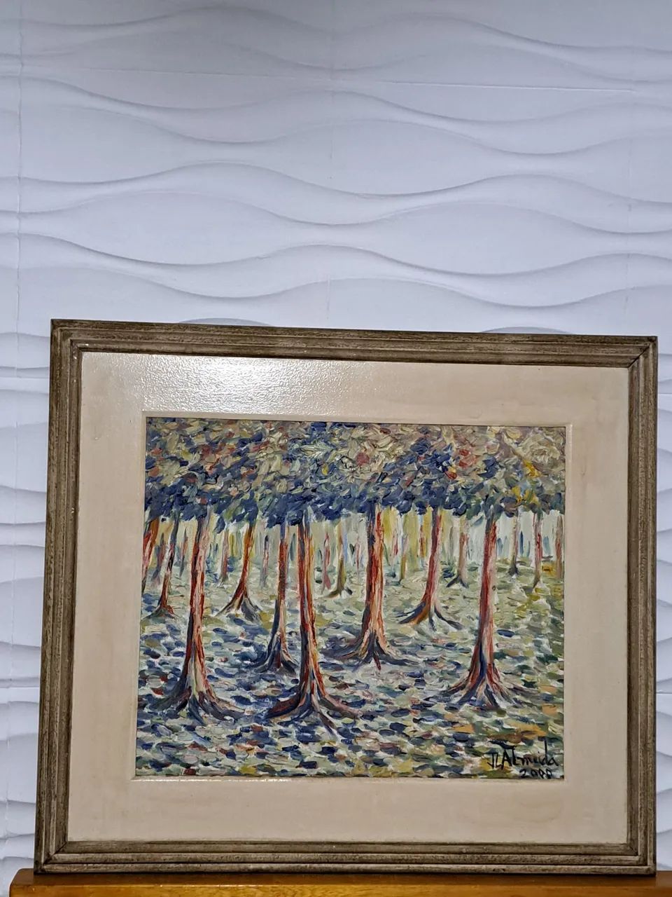 Quadro de floresta 