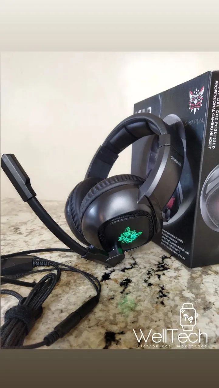 Headset Gamer Onikuma K19 - Novo - Foto 2