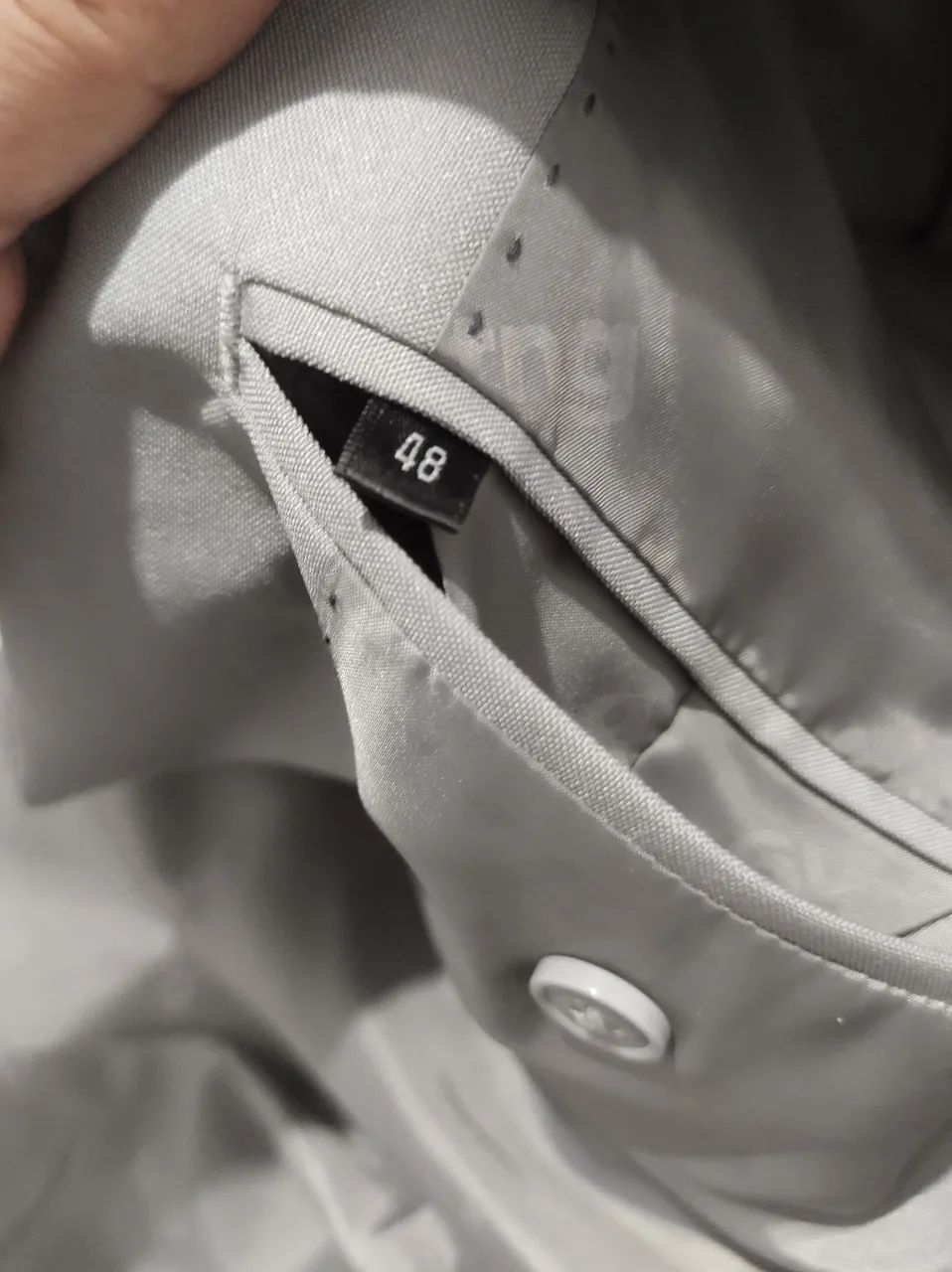 Blazer Masculino Cinza Claro TNG - Foto 4