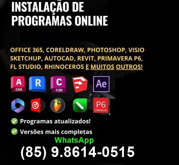 Ofereço serviços me informática remoto para todos Estados o Brasil.