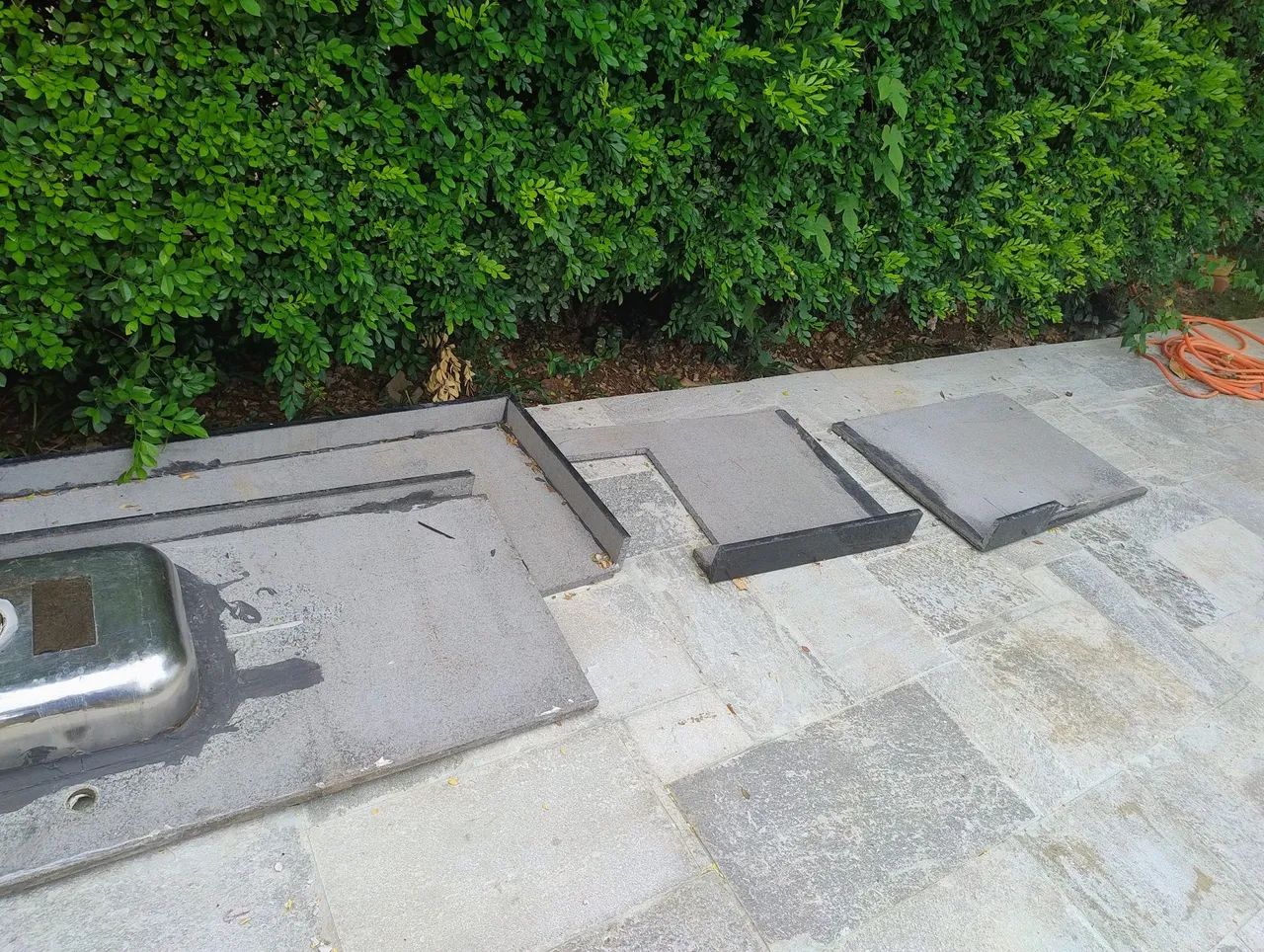 pia de cozinha com bancada e cubas p banheiro  - Foto 2