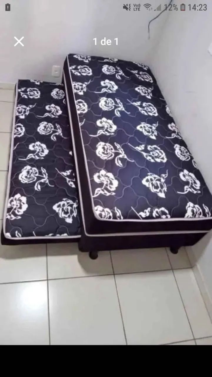 Cama box com auxiliar de fábrica  - Foto 2