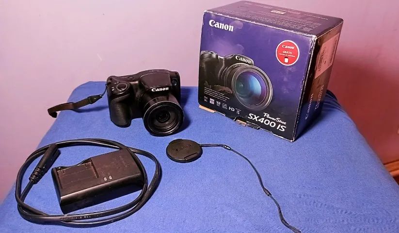 Canon Powershot SX400 IS Câmera Digital 16.0 MP com lente Zoom Óptico 30x - Foto 2