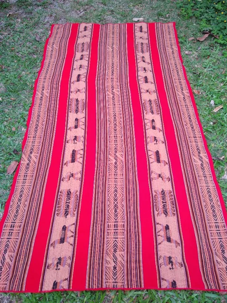 Manta Peruana sofá cama tapete - Foto 3
