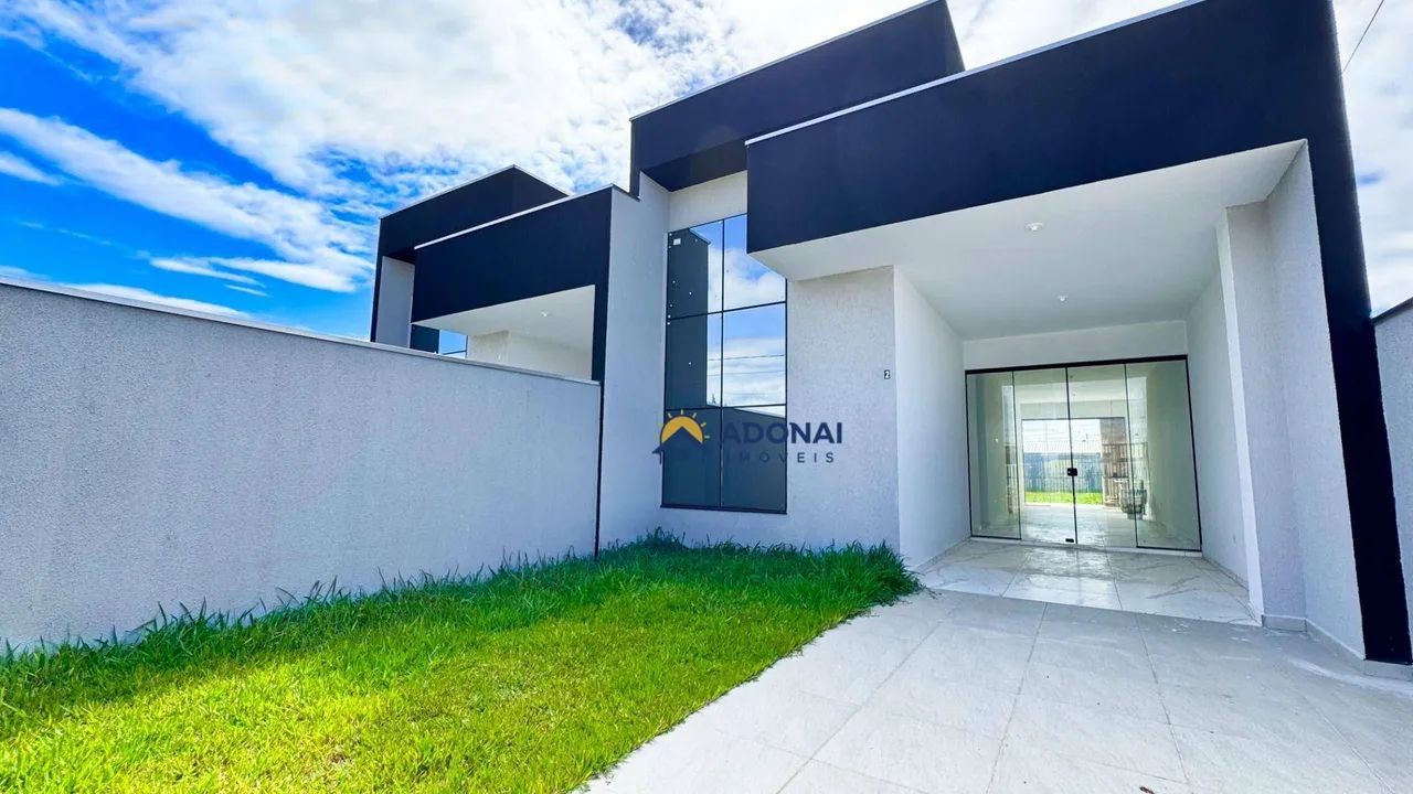 Casa Nova com 3 dormitórios à venda, 103 m² por R$ 490.000 - Eliana - Guaratuba/PR