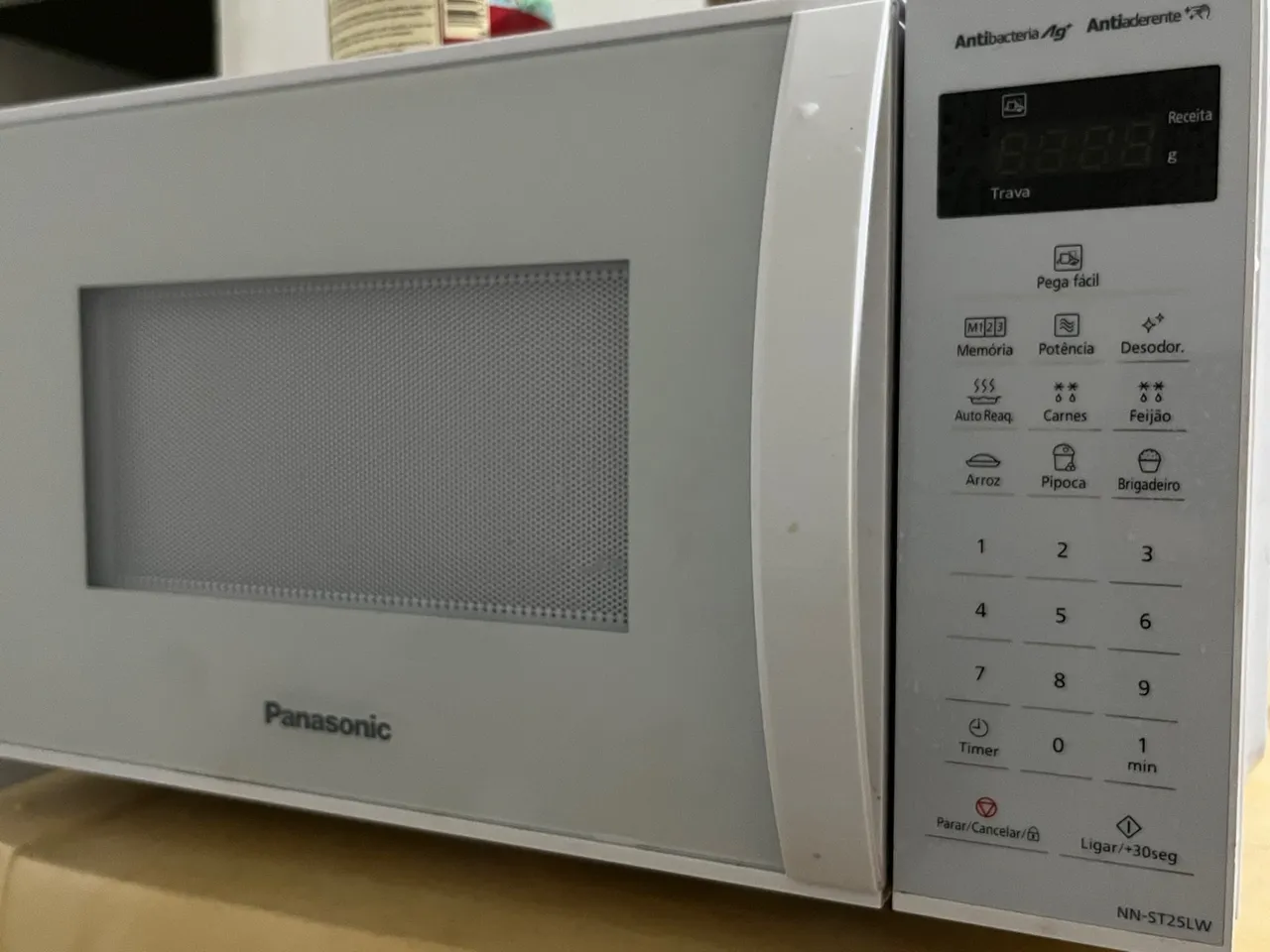 microondas panasonic novo