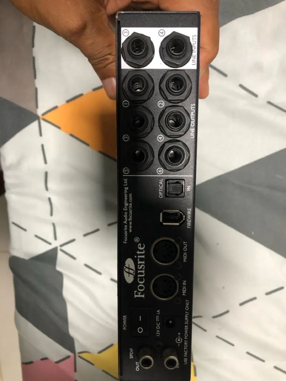 Interface de áudio focusrite Saffire pro 24 - Foto 4