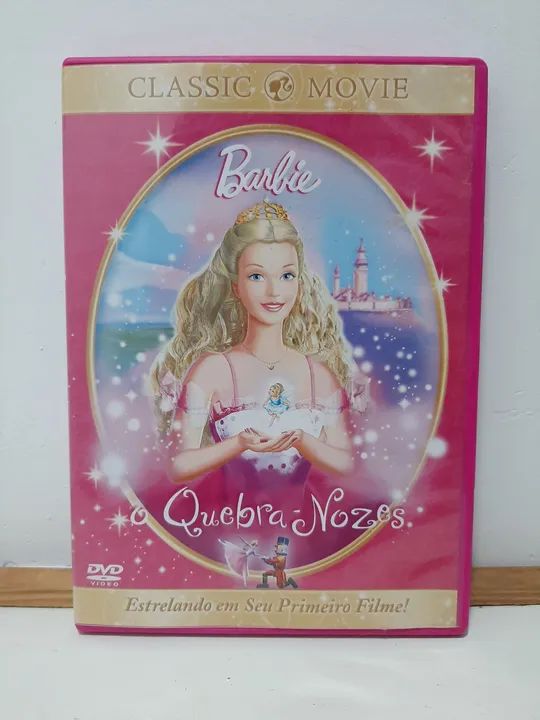 Lote DVDs filmes Barbie - Quebra Nozes, Vida de Sereia e Butterfly e a Princesa Fairy - Foto 3