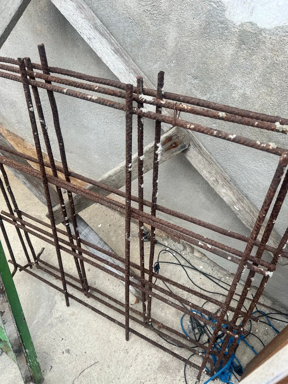 Armação de ferro para construção 