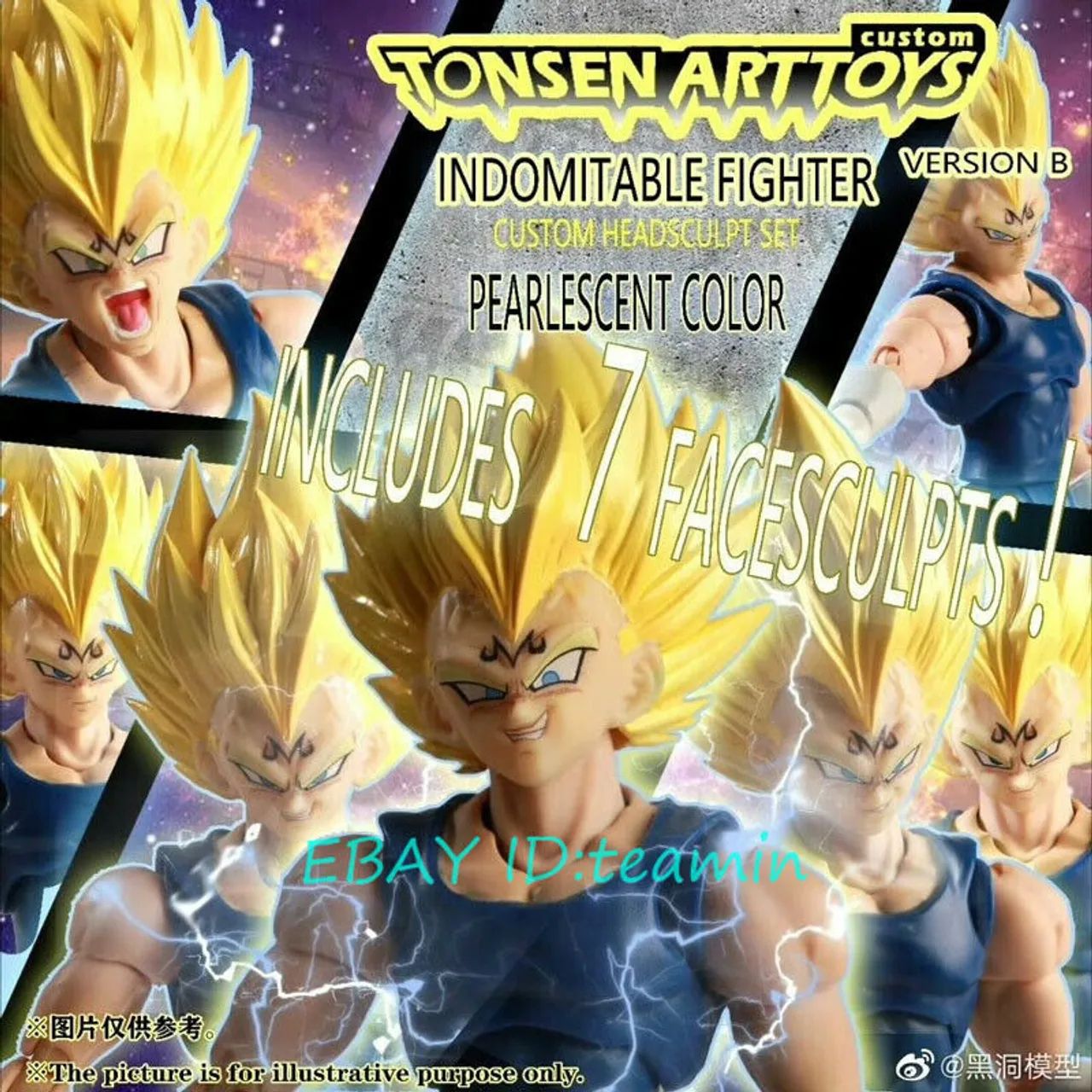 Tonsen Art Sh Figuarts Dragon Ball Vegeta 02B - Foto 3