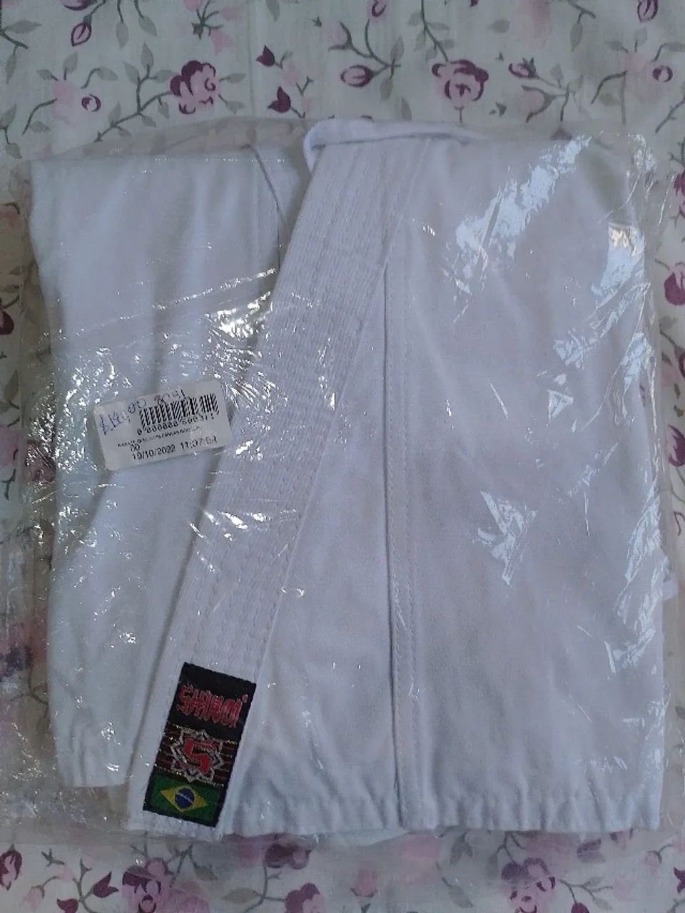 Kimono Karate Lona Média (K10) Medium Canvas Novo no Plástico Infantil (6/8 anos) só R$220 - Foto 2