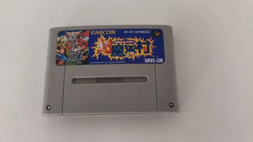Cho Makaimura Ghost & Goblins Nintendo Super Famicom Japan  - Foto 3