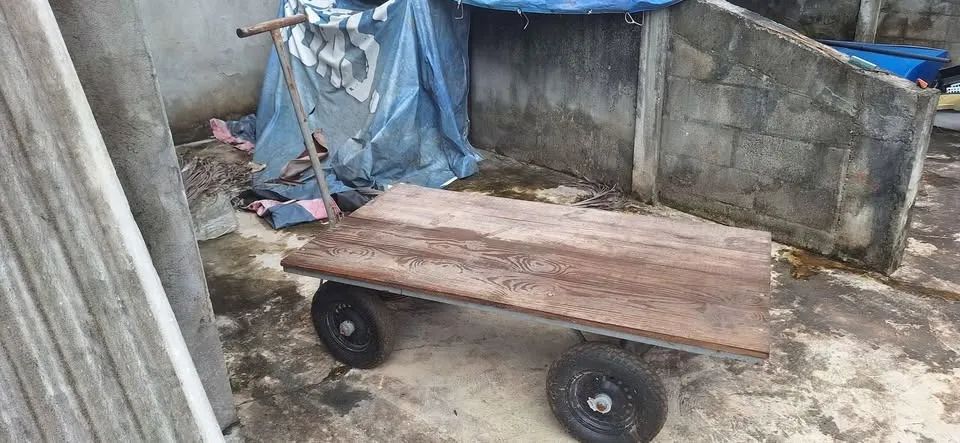 Carrinho de carga profissional 4 rodas - Foto 3