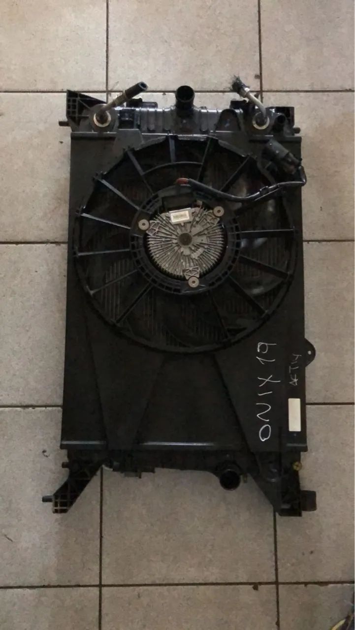 Radiador novo automático ônix prisma 2018 2019 