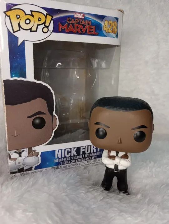Funko Pop Nick Fury Captain Marvel #428