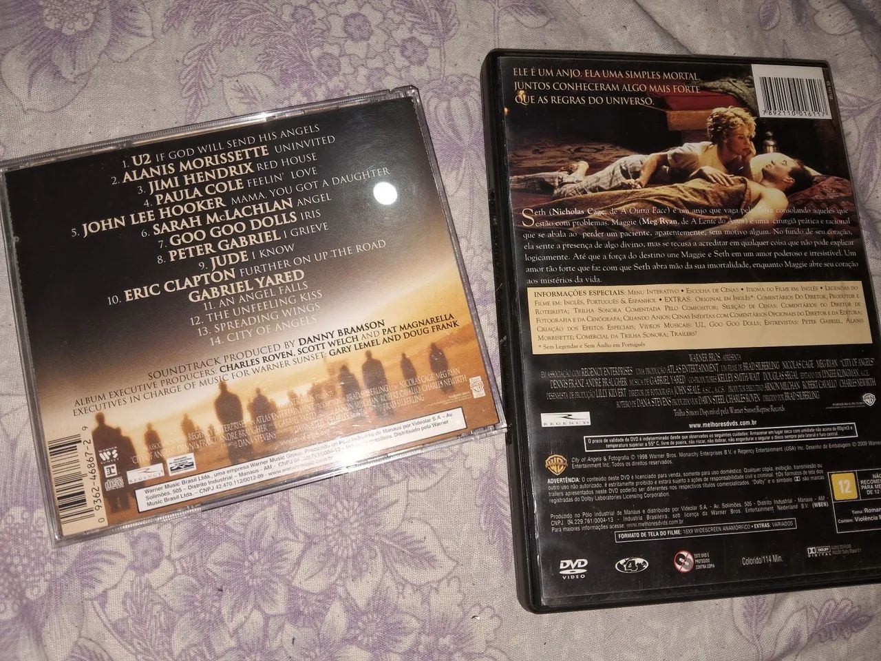 Cidade dos Anjos CD+DVD City of Angels - CDs, DVDs etc - Vila