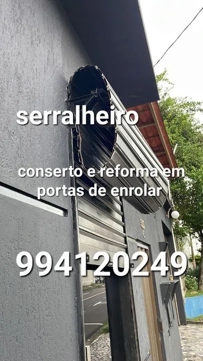 Serralheiro / conserto e reforma em portas de enrolar - Foto 2