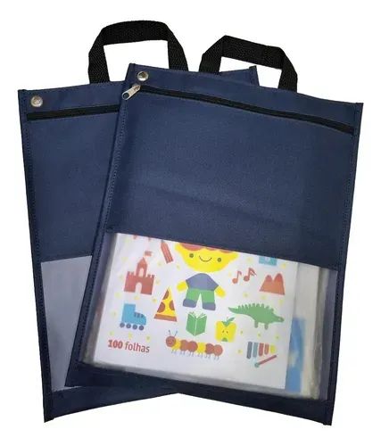 Malote Pasta com visor 31x39cm Kit c/ 05 pçs