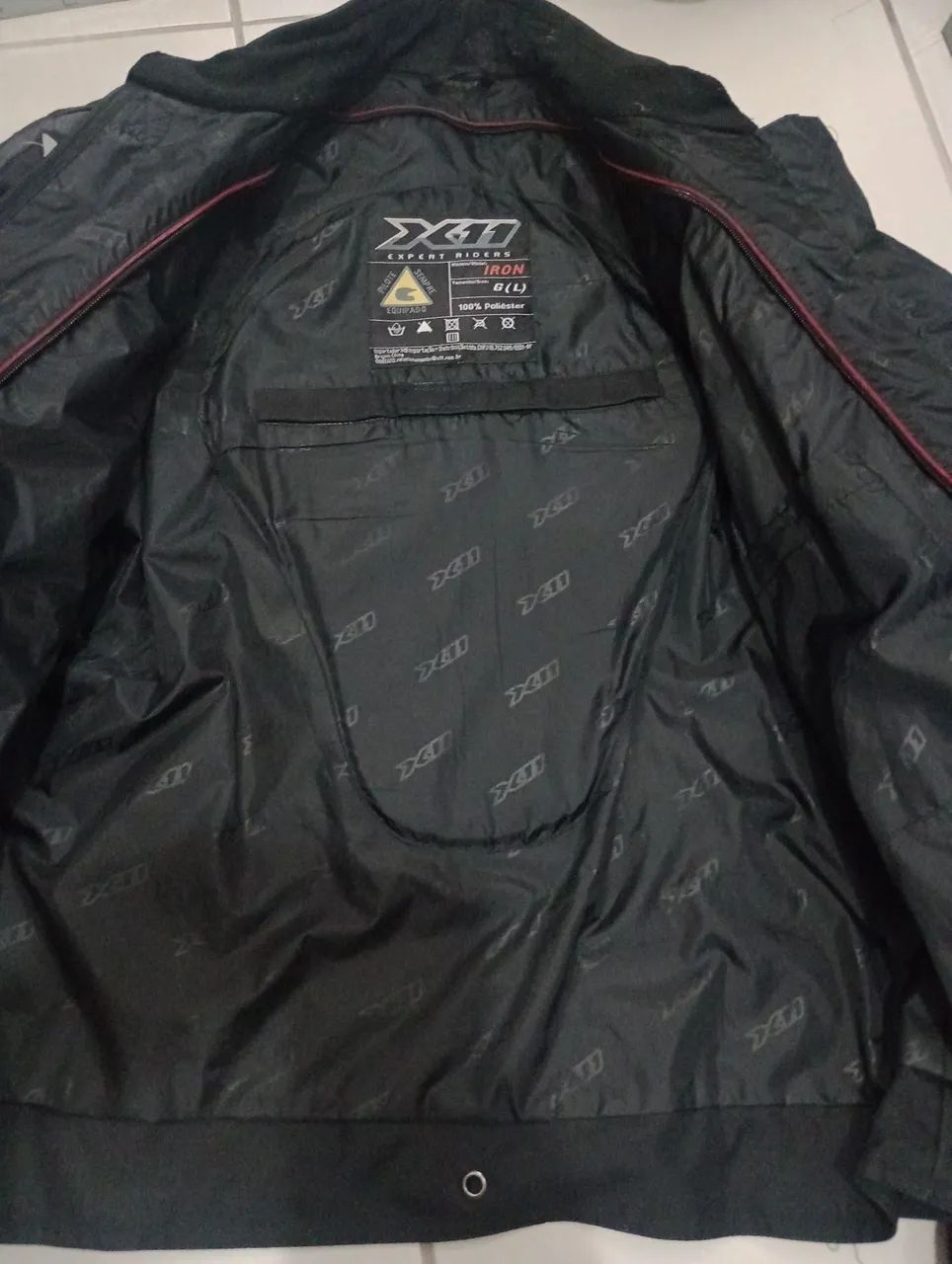 KIT MOTOCICLISTA (JAQUETA + LUVA X11 E CAPACETE LS2) - Foto 3