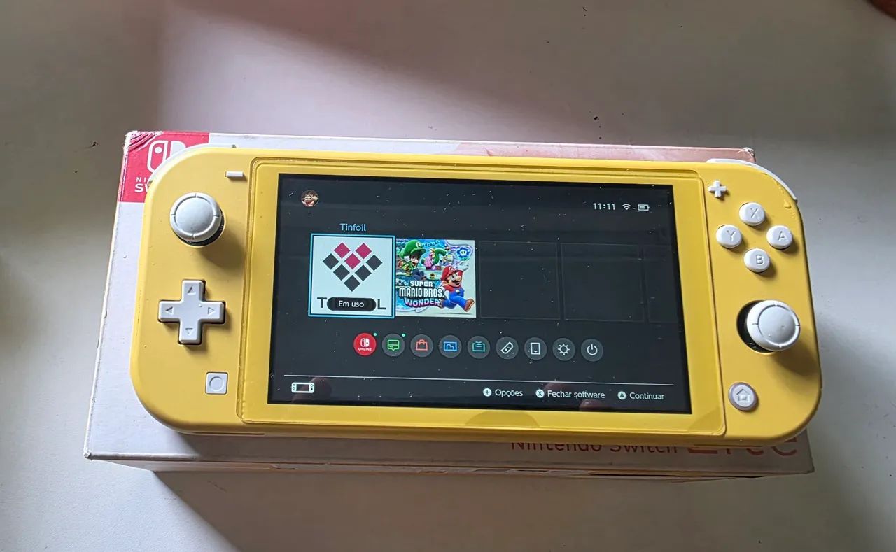 Nintendo Switch Lite DESBLOQUEADO64308813559810120