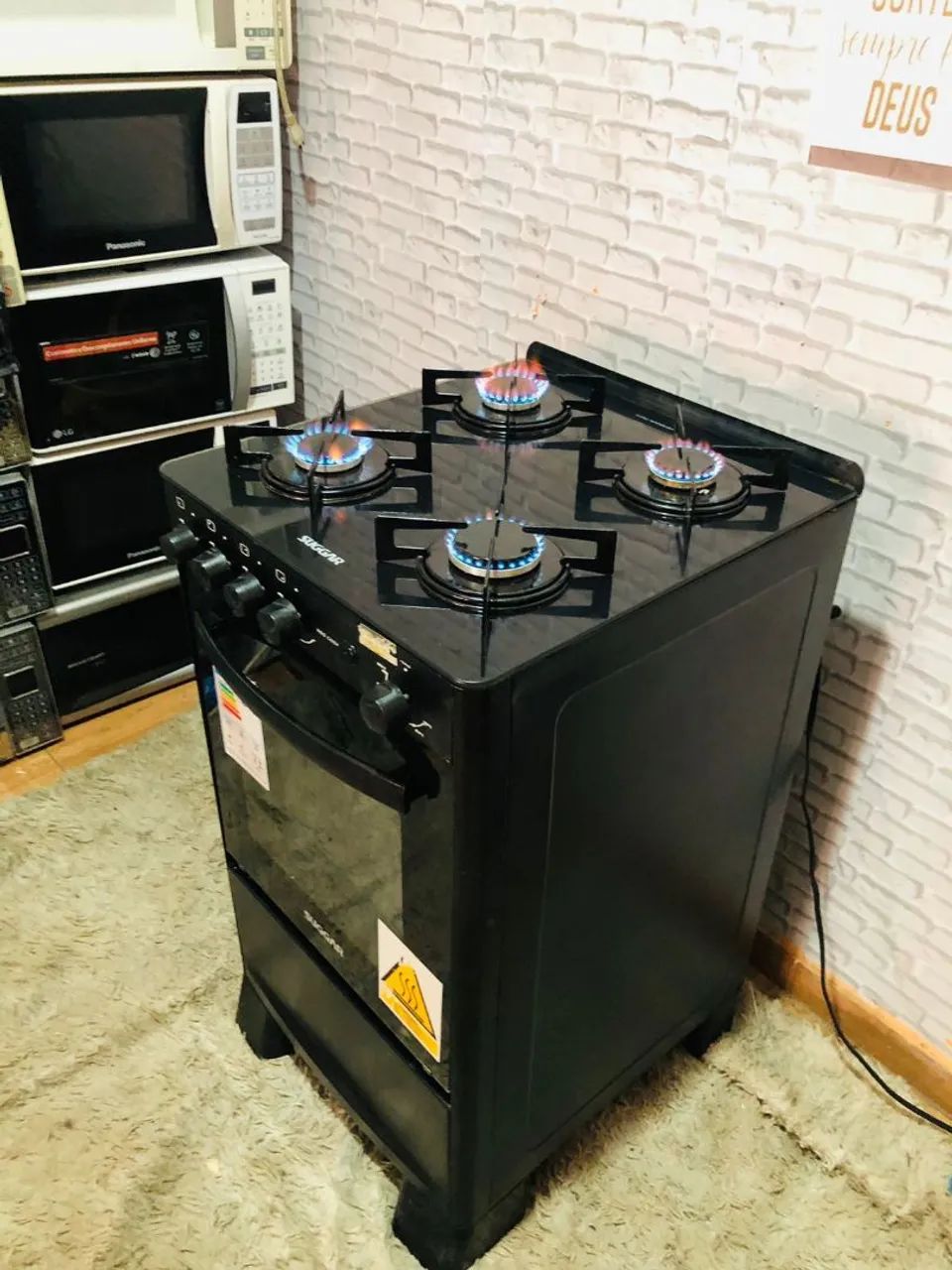 Fogão com tampo de vidro automático  - Foto 3
