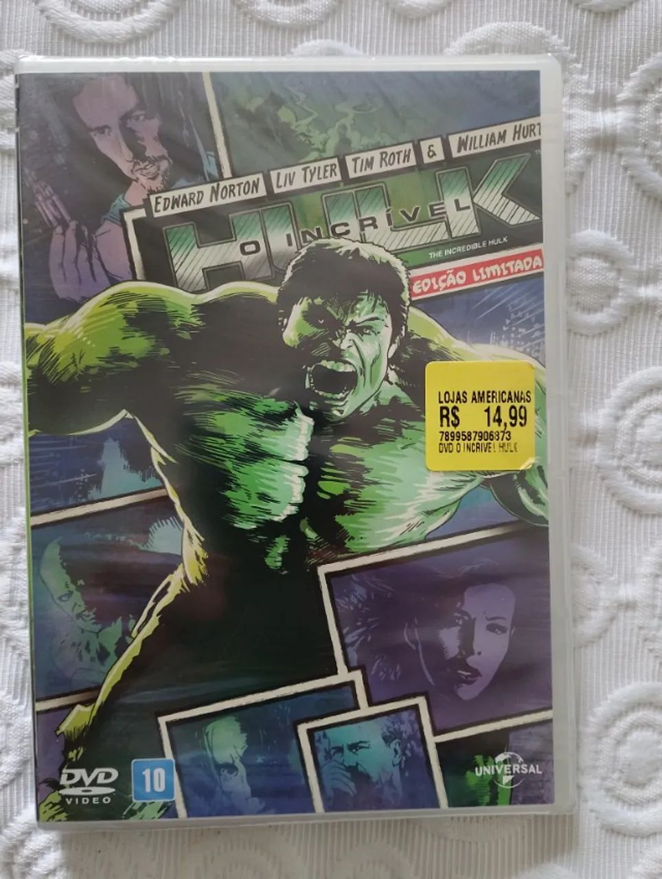DVD O INCRIVEL HULK