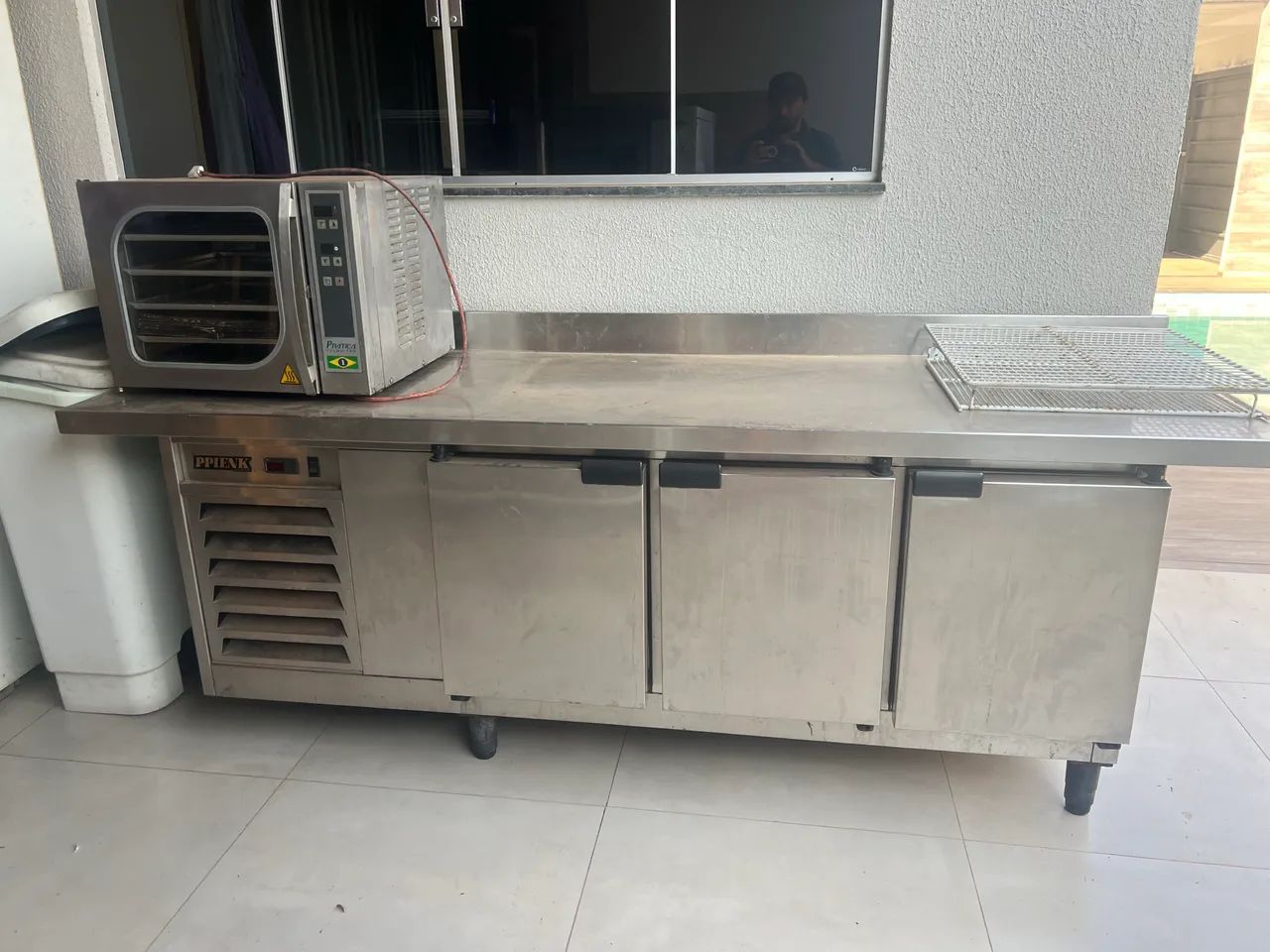 Bancada refrigerada em inox - Foto 2