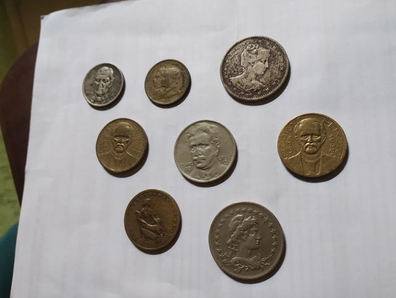 MOEDAS ANTIGAS...8 MOEDAS. - Foto 4