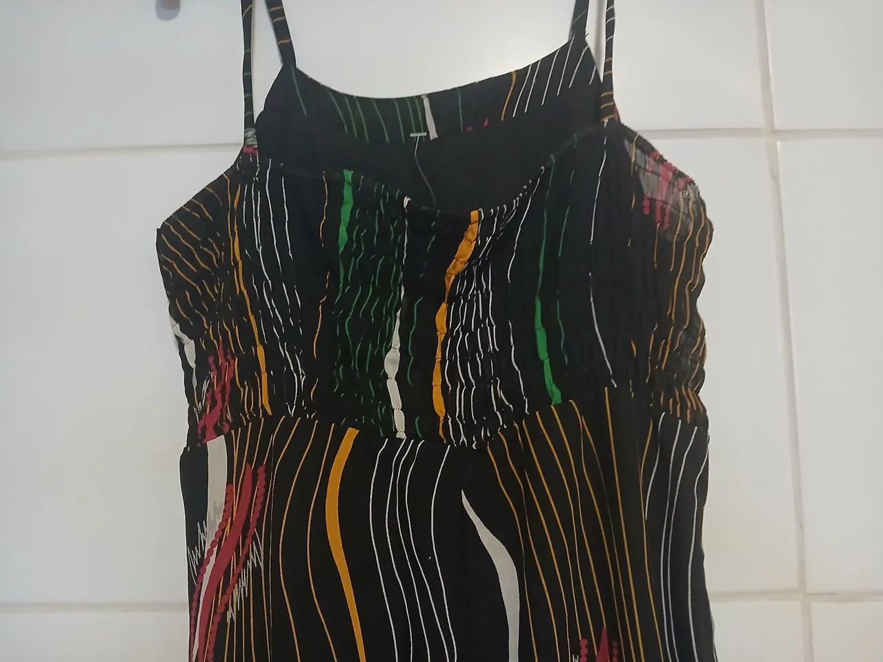 Vestido longo preto, veste 42/44. - Foto 4