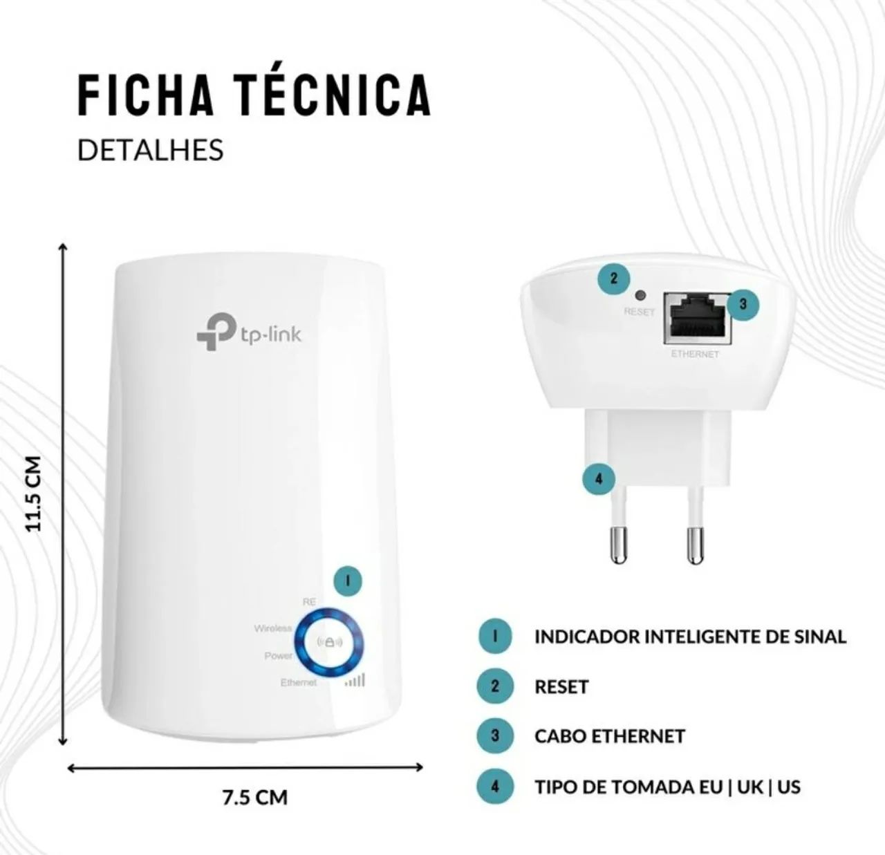 Repetidor Wi-Fi TP-Link  - Foto 3