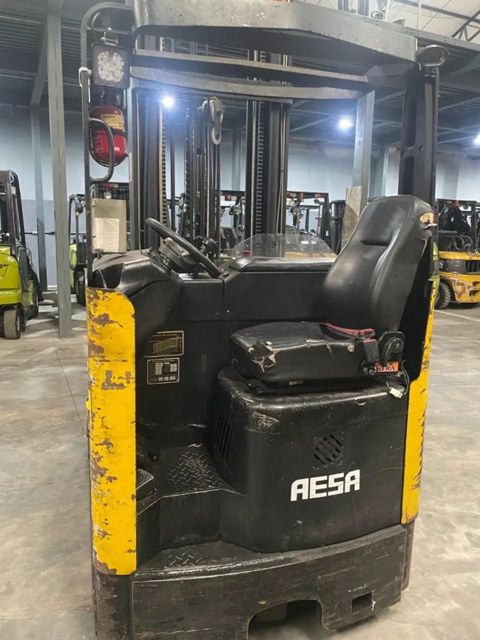 Empilhadeira hangsha CQD16H Triplex 7500mm 2000kg elétrica