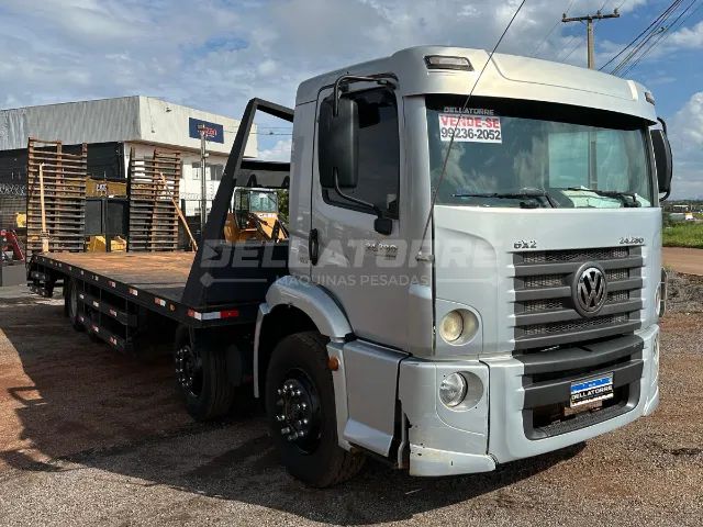 Caminhão Prancha VW 24.280 2014 - Robustez e Eficiência no Transporte de Máquinas - Foto 9