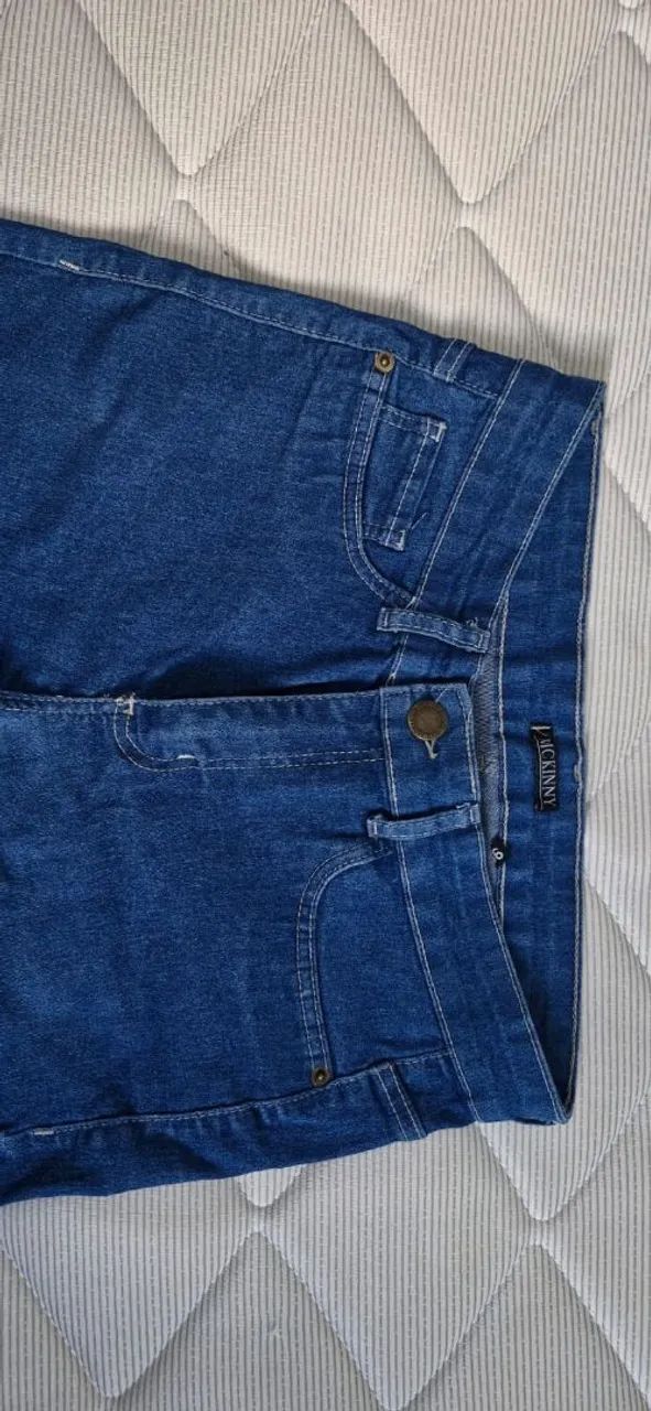 Calça jeans skinny azul - Foto 4
