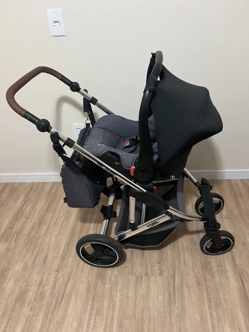 Carrinho abc design Como 4 diamond + isofix - Foto 3