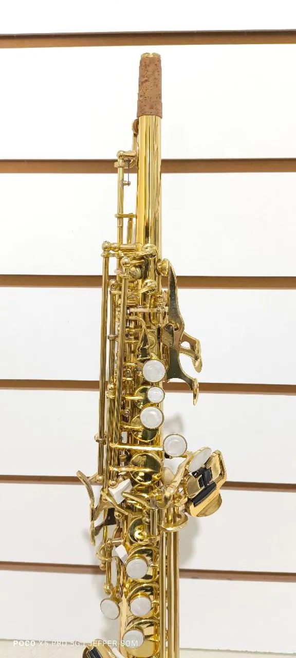 Saxofone Soprano tudel fixo inteiriço TIVOLI NOVO - Foto 3