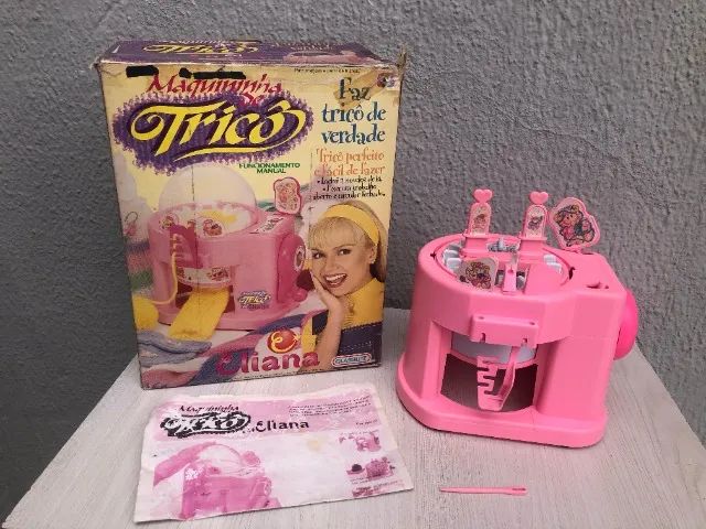 Maquininha De Tricô Da Eliana Antiga - Glasslite (Usado)