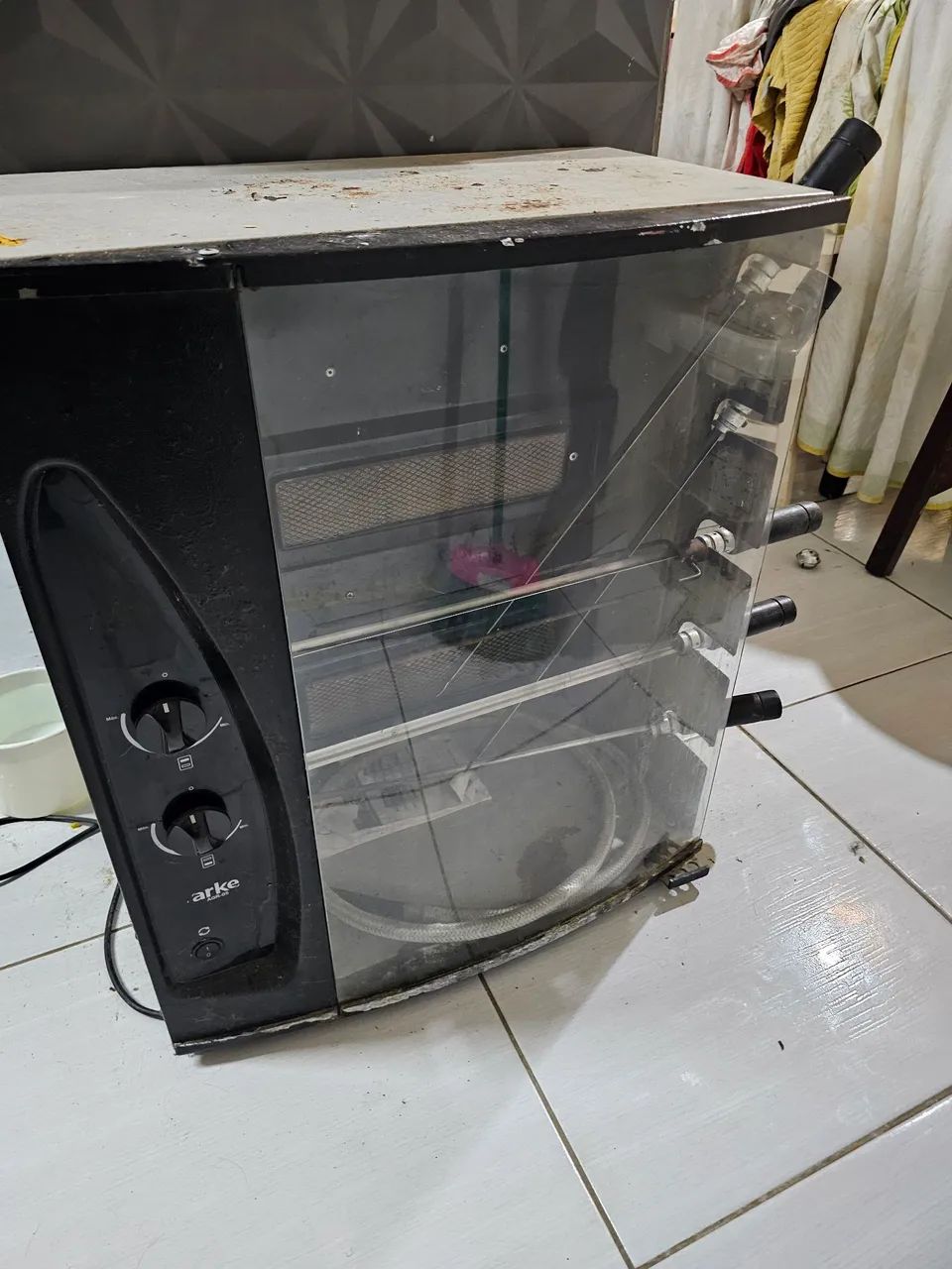 CHURRASQUEIRA ARKE 5 ESPETOS GIRATÓRIA 