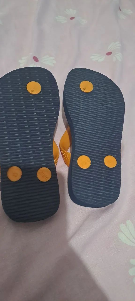 Havaianas Infantil  Azul - Tamanho 23-24 - Foto 2