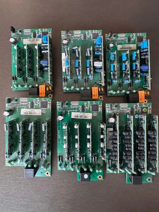 Kit Placa Ramais E Troncos Pabx Leucotron Active Ip100