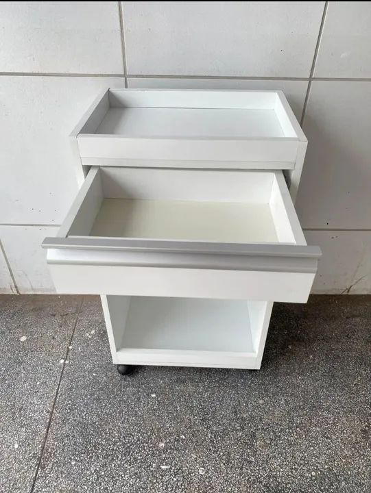 Carrinho Auxiliar com gaveta - Foto 2