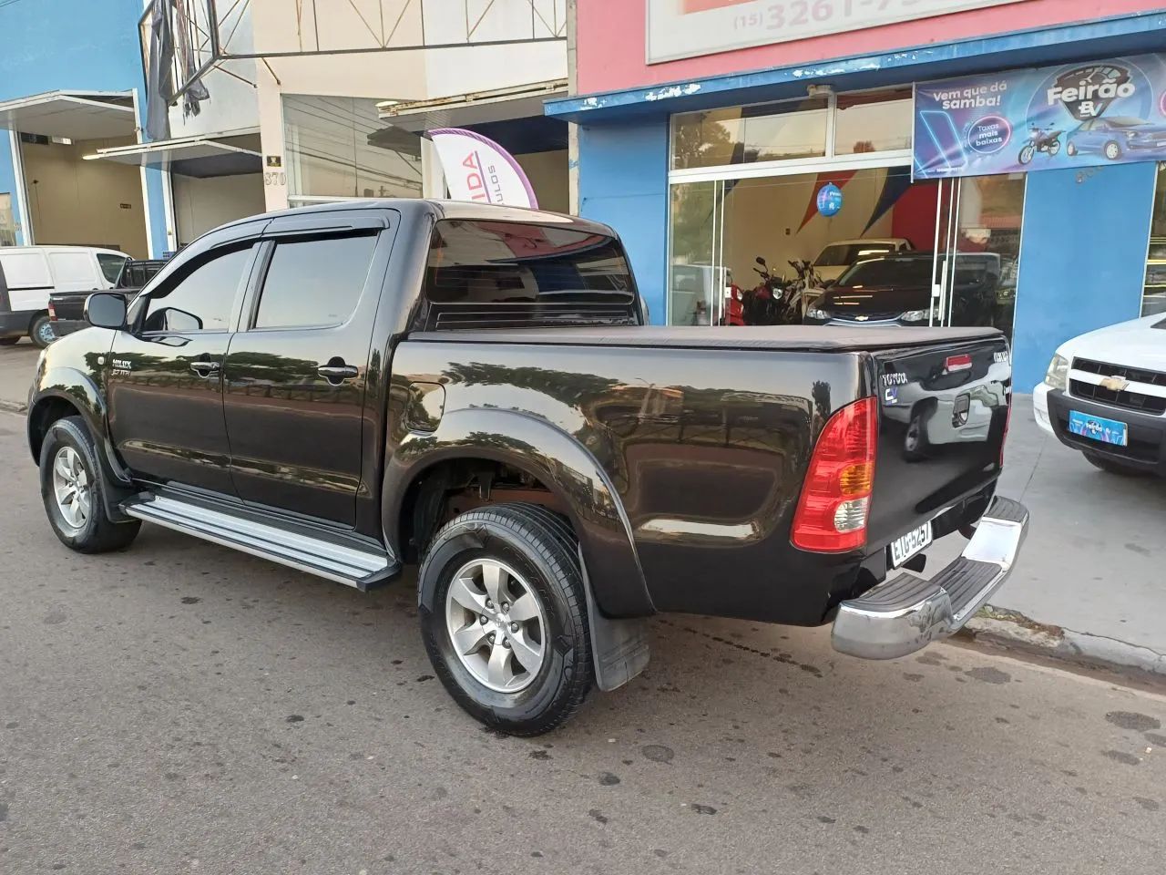 TOYOTA Hilux Caminhonete 2.7 16V 4P SR CABINE DUPLA - 2009 - Foto 3