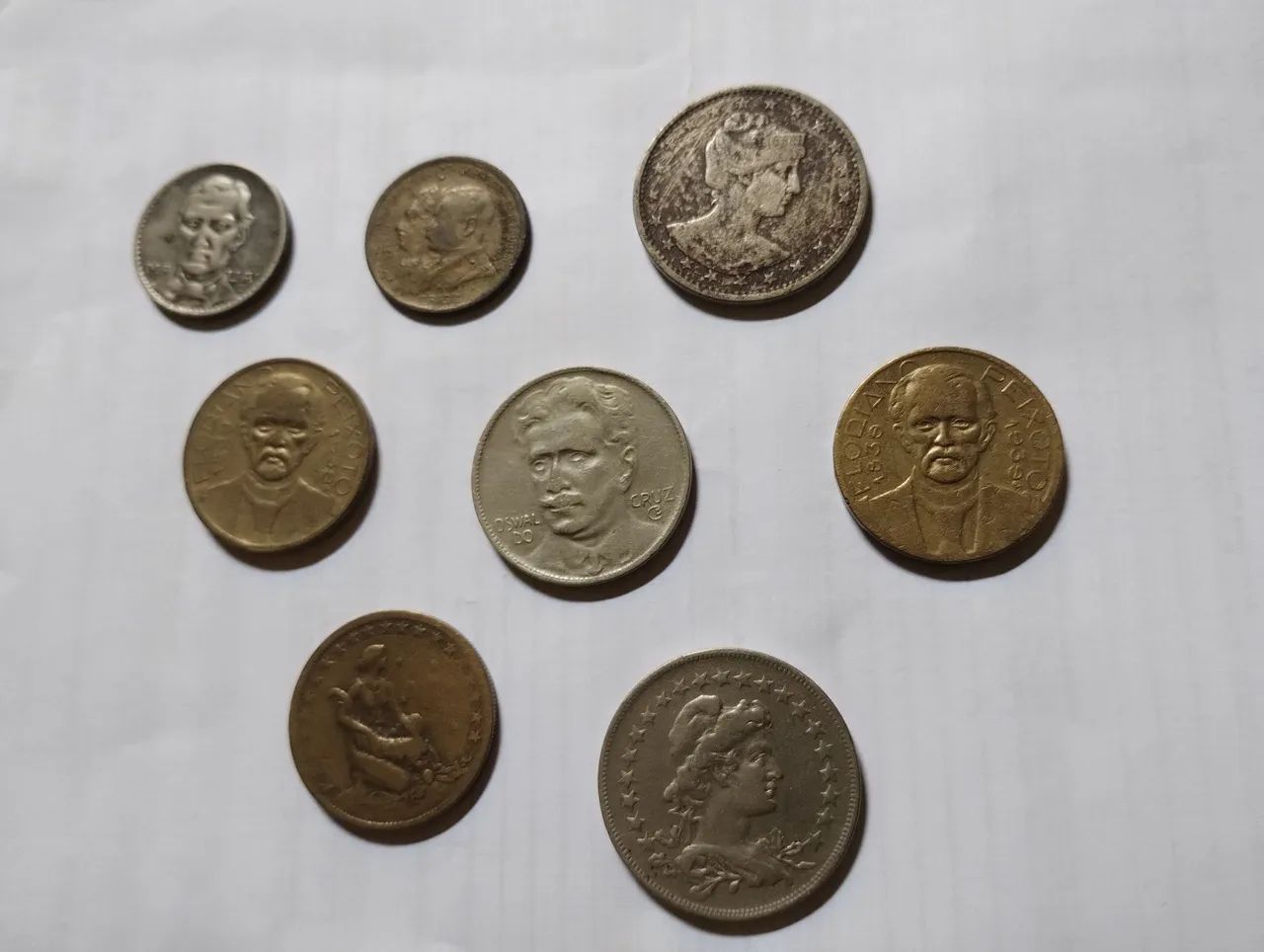 MOEDAS ANTIGAS...8 MOEDAS. - Foto 5