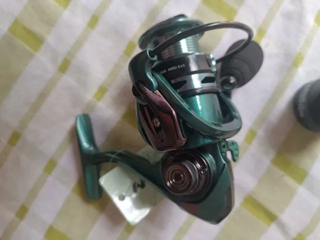 Molinete para pesca serie D1000 novo na caixa alta qualidade promoção - Foto 4