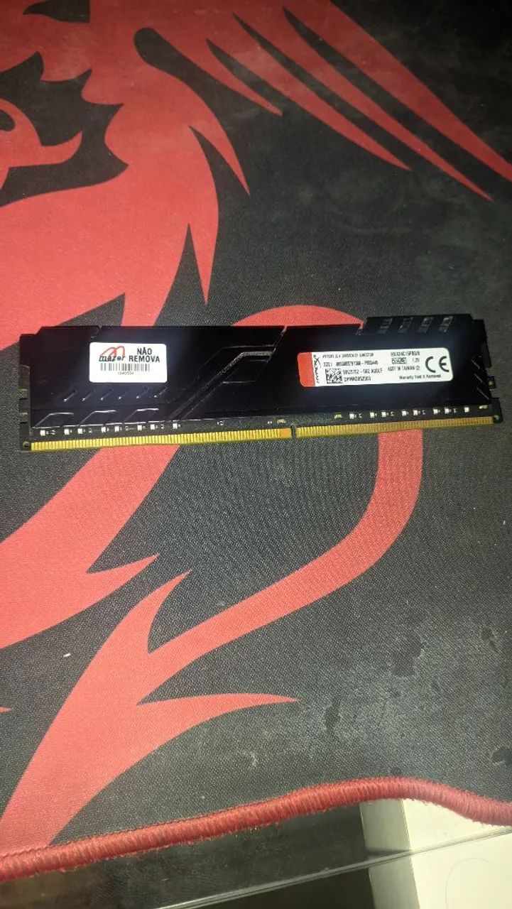 HyperX Fury DDR4 8GB RAM Memory $100 to leave now64374419514754121