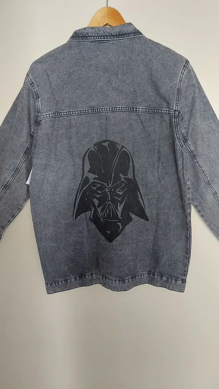 Jaqueta Jeans Star Wars M e GG NOVAS - Foto 4