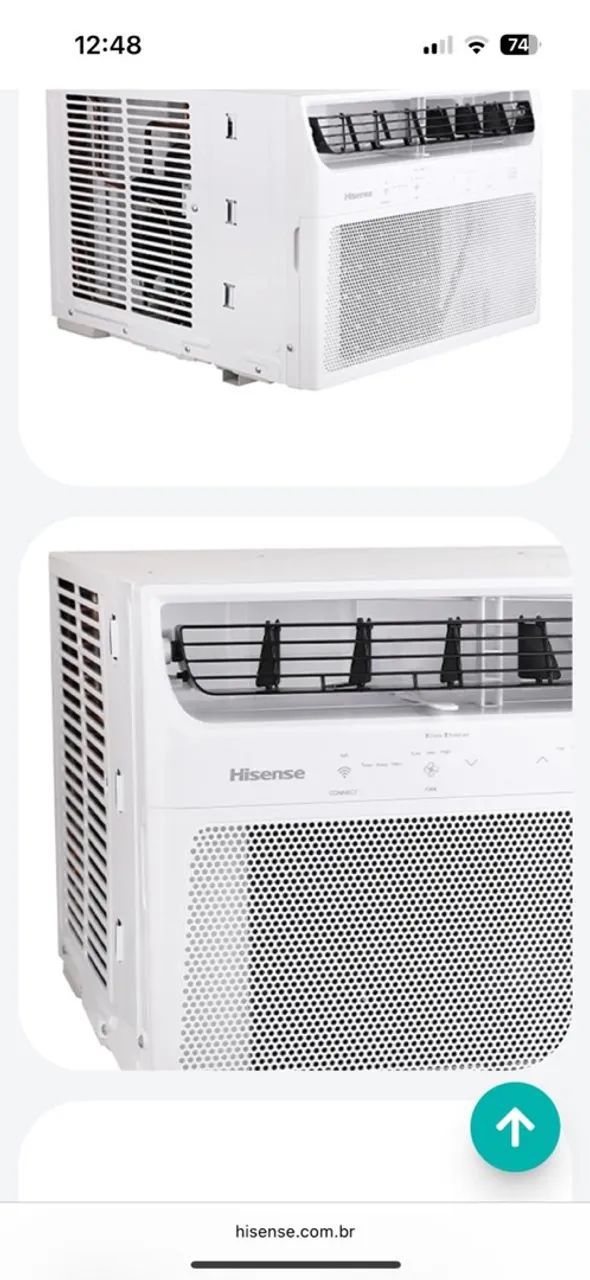 Ar Condicionado de Janela Hisense 10000 BTU - Foto 2