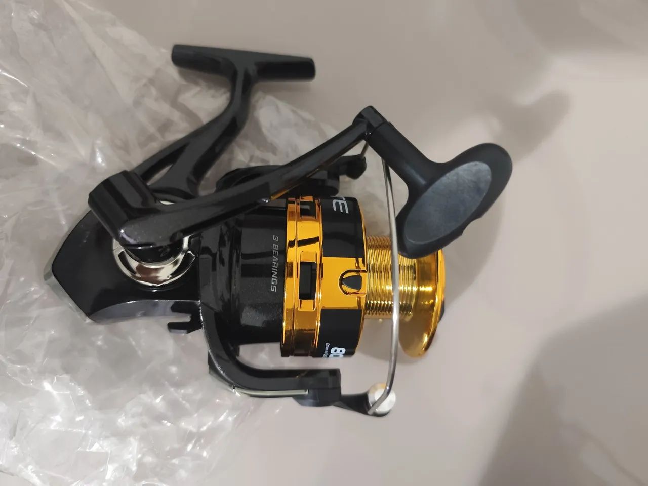 Molinete de Pesca Marine Sports Elite gold 8000 - Foto 3