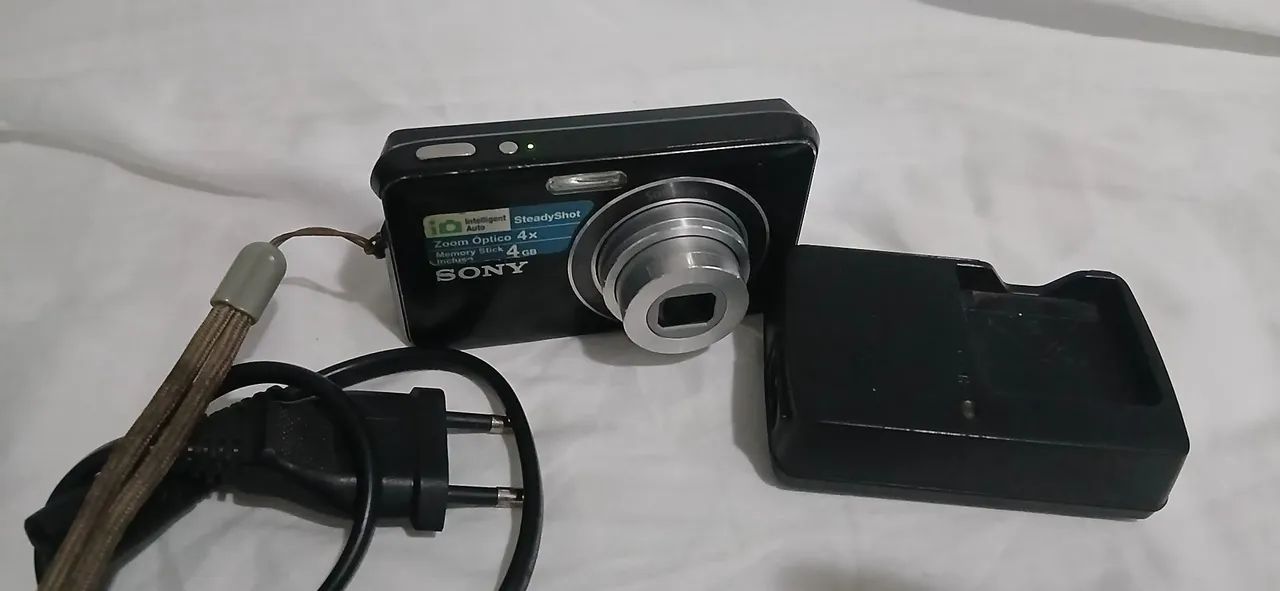 Câmera Sony Cyber-shot Dsc W310 - Digital 12mp (usada) Preto - Foto 2