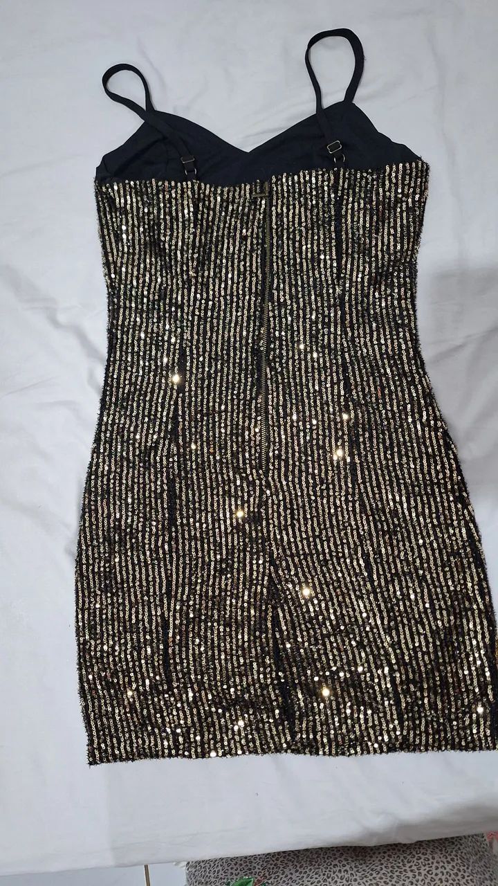 Vestido paetê P - Foto 3