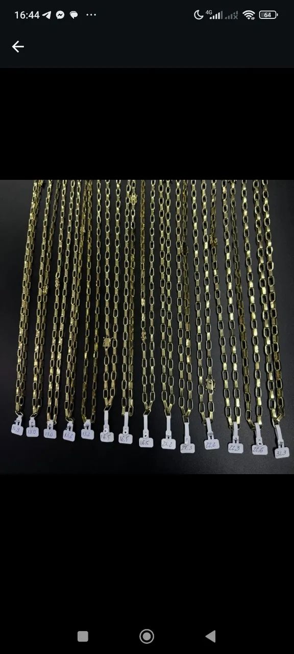 Cordões ouro 18k  - Foto 4